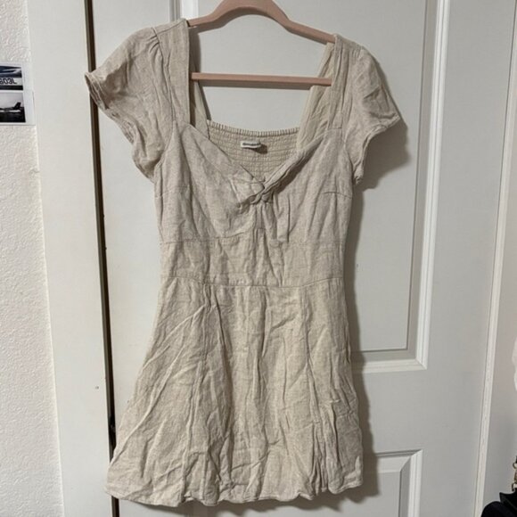 Abercrombie & Fitch Dresses & Skirts - Linen beige Dress